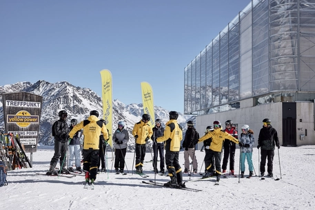 Treffpunkt der SUNUP SKISCHOOL Sölden